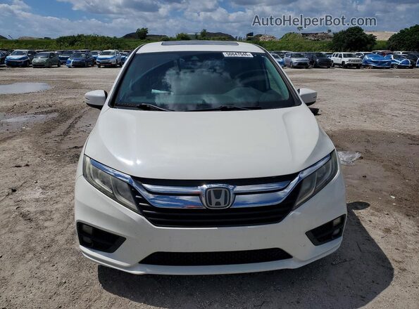 5FNRL6H7XKB040013 2019 HONDA ODYSSEY White Front view