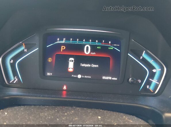 5FNRL6H7XKB041971 2019 HONDA ODYSSEY Navy Հետևի նստատեղերի տեսք
