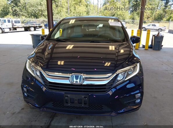 5FNRL6H7XKB041971 2019 HONDA ODYSSEY Navy Սալոնի հետևի տեսք
