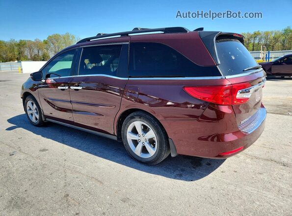 5FNRL6H7XKB045860 2019 HONDA ODYSSEY Burgundy უკანა მარცხენა