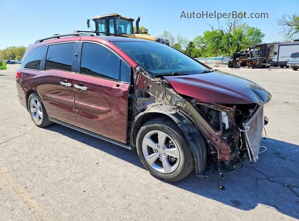 5FNRL6H7XKB045860 2019 HONDA ODYSSEY Burgundy წინა მარჯვენა