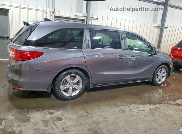 5FNRL6H7XKB063274 2019 HONDA ODYSSEY Серый Задняя правая четверть