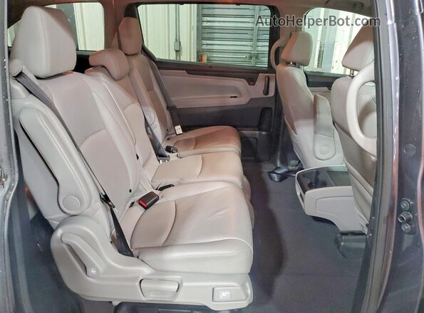 5FNRL6H7XKB063274 2019 HONDA ODYSSEY Серый Вид задних сидений