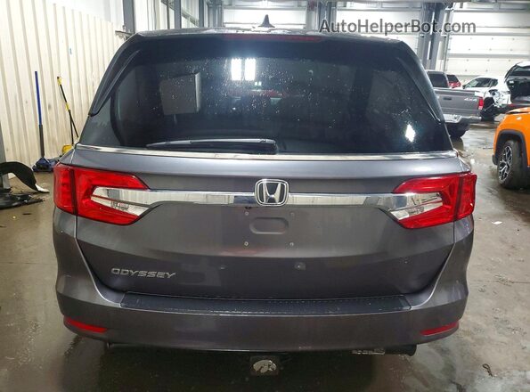 5FNRL6H7XKB063274 2019 HONDA ODYSSEY Серый Вид сзади