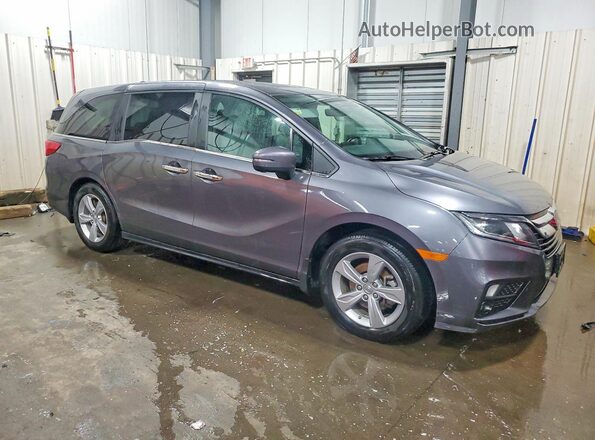 5FNRL6H7XKB063274 2019 HONDA ODYSSEY Серый Передняя правая четверть