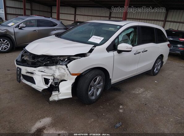 5FNRL6H7XKB084741 2019 HONDA ODYSSEY White Передня ліва чверть