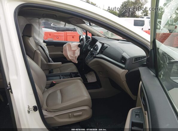 5FNRL6H7XKB084741 2019 HONDA ODYSSEY White Вид салону спереду
