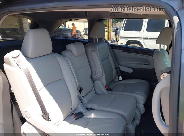 5FNRL6H7XKB132318 2019 HONDA ODYSSEY Gray Widok naklejki z numerem VIN