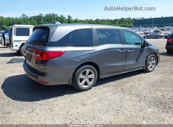 5FNRL6H7XKB132318 2019 HONDA ODYSSEY Gray Tył prawy
