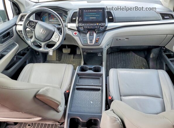 5FNRL6H7XKB136742 2019 HONDA ODYSSEY Серый Вид панели приборов