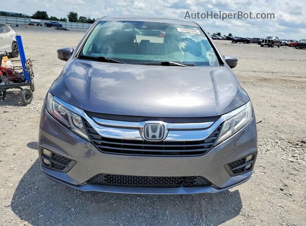 5FNRL6H7XKB136742 2019 HONDA ODYSSEY Серый Вид спереди