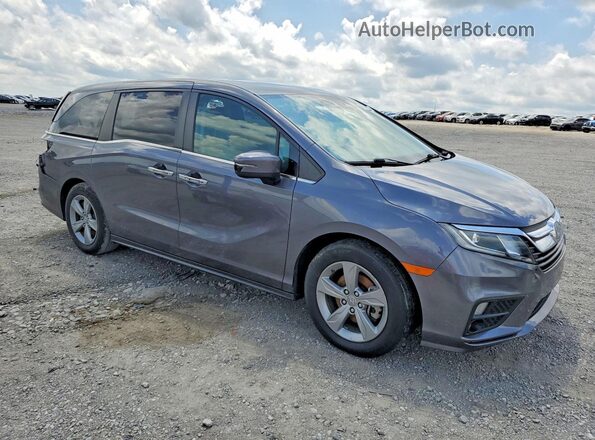 5FNRL6H7XKB136742 2019 HONDA ODYSSEY Серый Передняя правая четверть