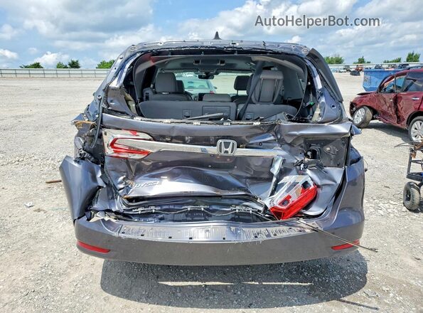 5FNRL6H7XKB136742 2019 HONDA ODYSSEY Серый Вид сзади