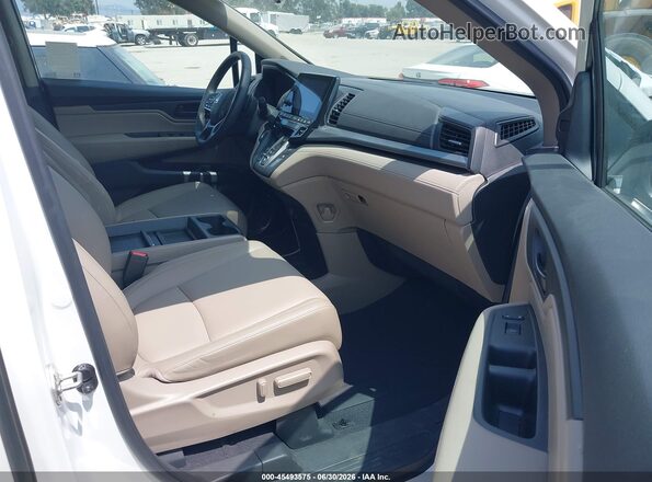 5FNRL6H7XLB014030 2020 HONDA ODYSSEY White Front interior view