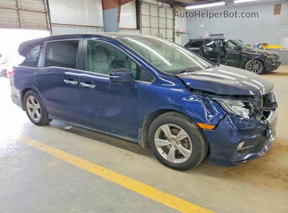5FNRL6H7XLB032172 2020 HONDA ODYSSEY Blue Przód prawy