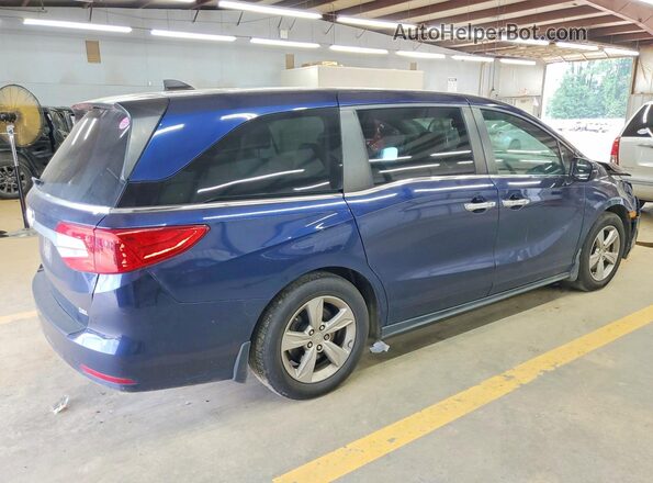 5FNRL6H7XLB032172 2020 HONDA ODYSSEY Blue Tył prawy
