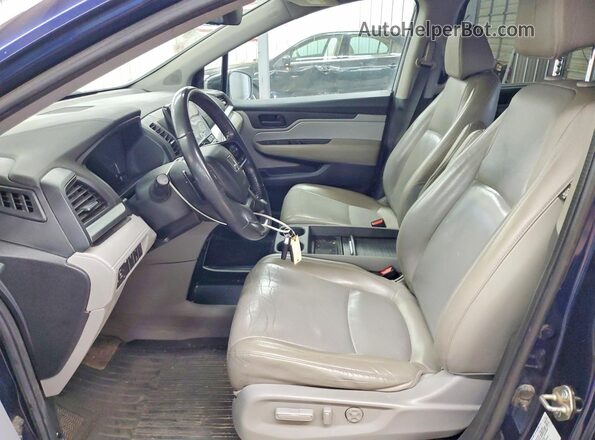 5FNRL6H7XLB032172 2020 HONDA ODYSSEY Blue Widok wnętrza z przodu