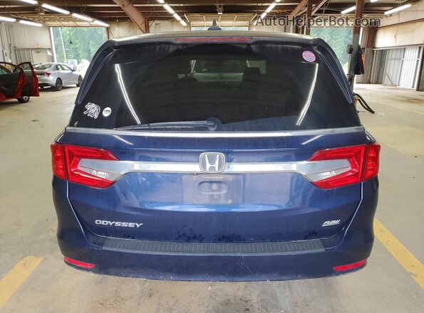 5FNRL6H7XLB032172 2020 HONDA ODYSSEY Blue Widok z tyłu