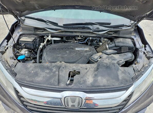 5FNRL6H7XLB043110 2020 HONDA ODYSSEY Gray Շարժիչի բաժամունքի տեսք