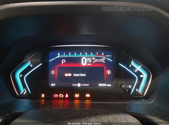 5FNRL6H7XMB016216 2021 HONDA ODYSSEY Gray Հետևի նստատեղերի տեսք