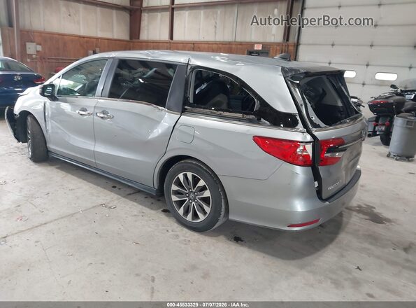 5FNRL6H7XMB016216 2021 HONDA ODYSSEY Gray Հետևի ձախ