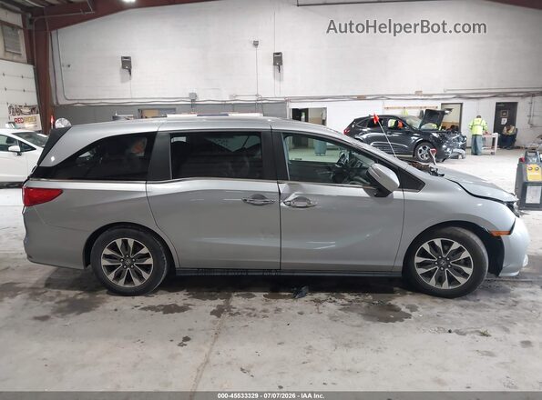 5FNRL6H7XMB016216 2021 HONDA ODYSSEY Gray Սալոնի հետևի տեսք