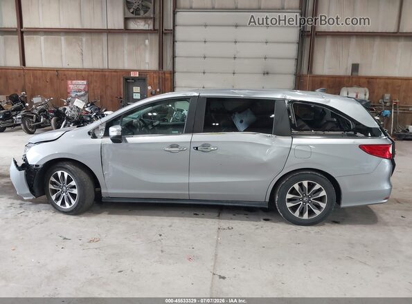 5FNRL6H7XMB016216 2021 HONDA ODYSSEY Gray Սալոնի 360 աստիճան տեսք