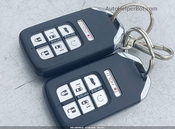 5FNRL6H7XNB062114 2022 HONDA ODYSSEY Red Вид панелі приладів