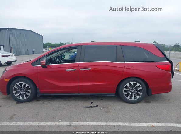 5FNRL6H7XNB062114 2022 HONDA ODYSSEY Red Панорамний вид салону 360°