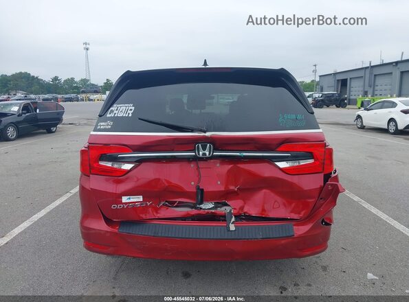 5FNRL6H7XNB062114 2022 HONDA ODYSSEY Red 