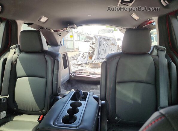 5FNRL6H7XSB041050 2025 HONDA ODYSSEY Red Vista de los asientos traseros