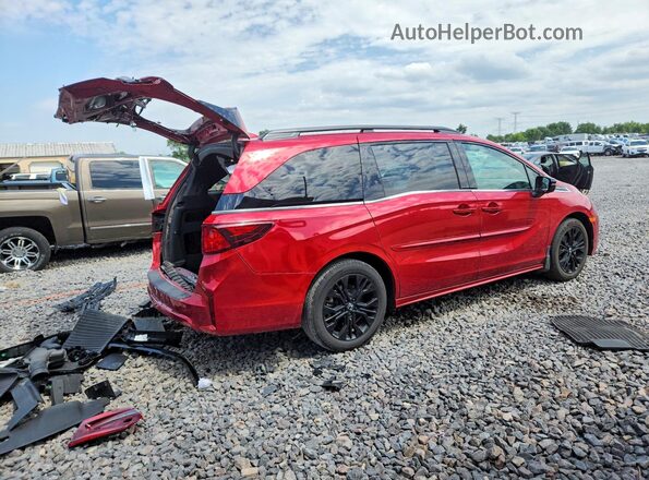 5FNRL6H7XSB041050 2025 HONDA ODYSSEY Red Trasero derecho