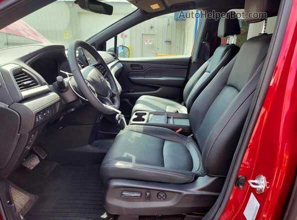 5FNRL6H7XSB041050 2025 HONDA ODYSSEY Red Vista interior delantera