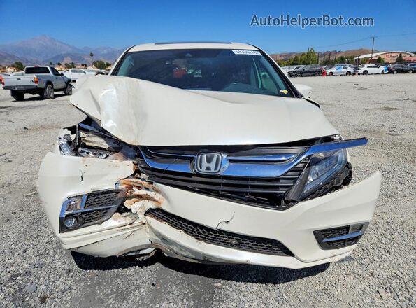 5FNRL6H80JB049522 2018 HONDA ODYSSEY White Widok z przodu