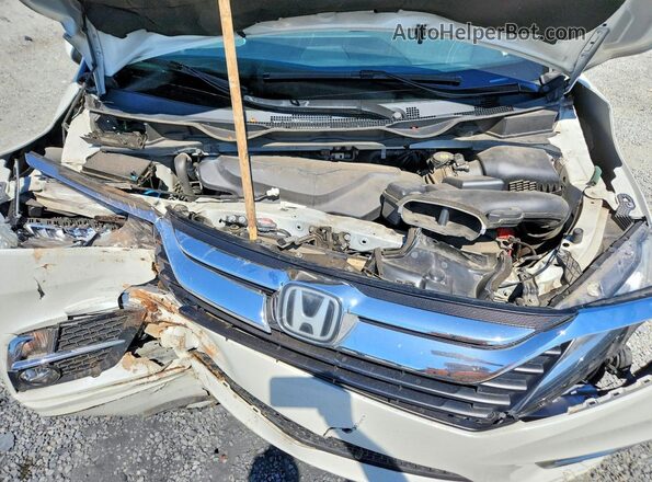 5FNRL6H80JB049522 2018 HONDA ODYSSEY White Widok komory silnika