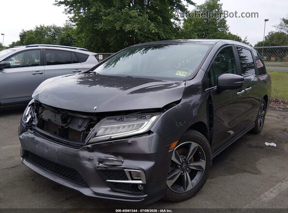 5FNRL6H80KB061820 2019 HONDA ODYSSEY Gray Front left