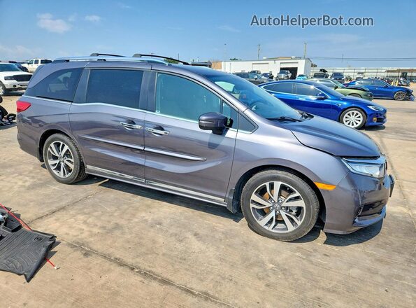 5FNRL6H80NB043886 2022 HONDA ODYSSEY Gray Առջևի աջ