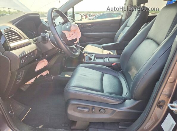 5FNRL6H80NB043886 2022 HONDA ODYSSEY Gray Սալոնի դիմացի տեսք