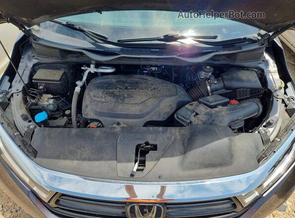 5FNRL6H80NB043886 2022 HONDA ODYSSEY Gray Շարժիչի բաժամունքի տեսք