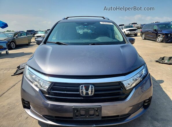 5FNRL6H80NB043886 2022 HONDA ODYSSEY Gray Դիմացի տեսք