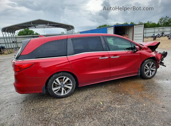 5FNRL6H80NB053768 2022 HONDA ODYSSEY Red Հետևի աջ