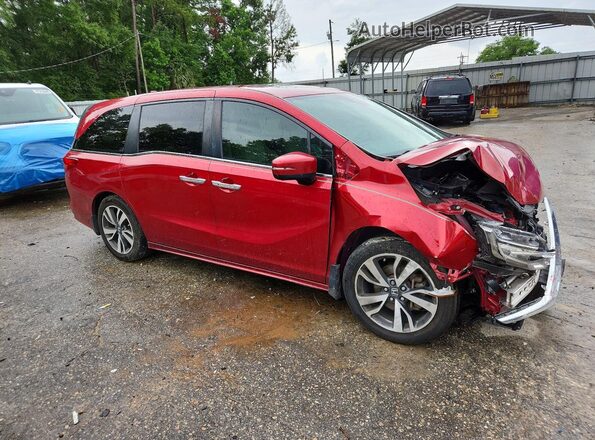 5FNRL6H80NB053768 2022 HONDA ODYSSEY Red Առջևի աջ