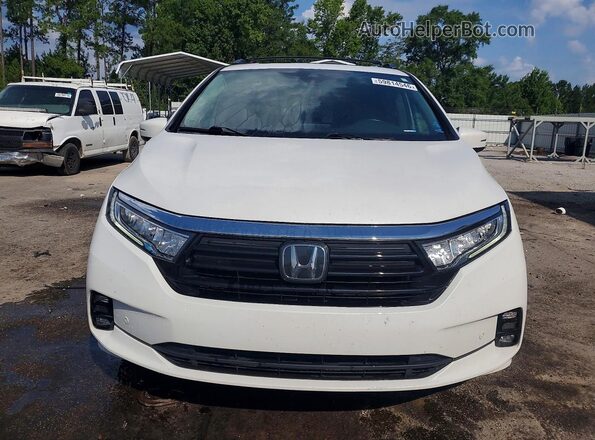 5FNRL6H80PB022202 2023 HONDA ODYSSEY White Դիմացի տեսք