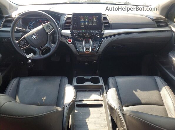 5FNRL6H80PB022202 2023 HONDA ODYSSEY White Առջևի վահանակի տեսք