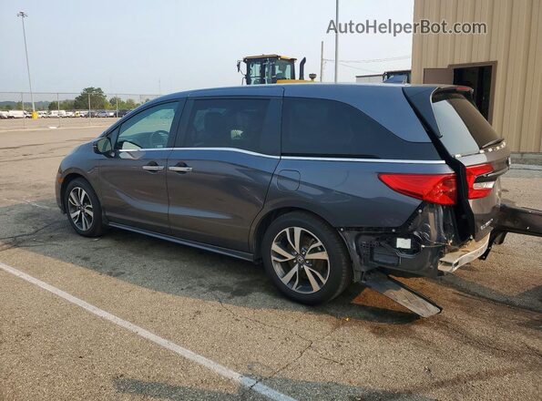 5FNRL6H80PB032941 2023 HONDA ODYSSEY Gray უკანა მარცხენა