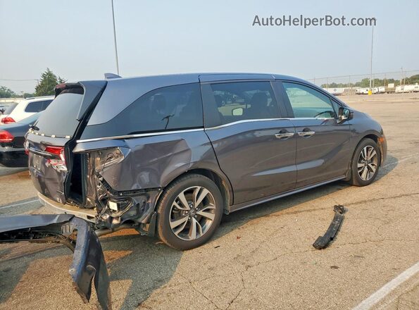 5FNRL6H80PB032941 2023 HONDA ODYSSEY Gray უკანა მარჯვენა