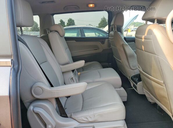 5FNRL6H80PB032941 2023 HONDA ODYSSEY Gray უკანა სალონის ხედი