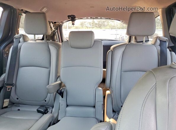 5FNRL6H80PB032941 2023 HONDA ODYSSEY Gray უკანა სავარძლების ხედი