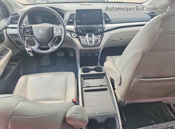 5FNRL6H80PB032941 2023 HONDA ODYSSEY Gray წინა პანელის ხედი
