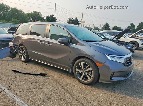 5FNRL6H80PB032941 2023 HONDA ODYSSEY Gray წინა მარჯვენა